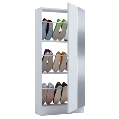 Abbildung von VCM Schuhschrank Holz Schuhkommode Fulisa L Spiegel (1 St)