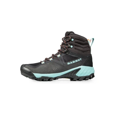 Abbildung von Mammut Sapuen HIGH GTX Women Hikingschuh, Damen, Größe: 39 1/3, Black dark frosty Schuhe