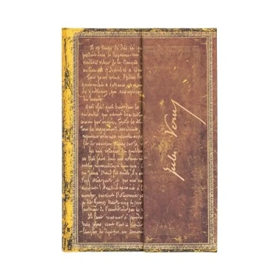 Abbildung von Paperblanks Verne, Around the World Embellished Manuscripts Collection Hardcover Mini Unlined Wrap Closure 176 Pg 85 GSM
