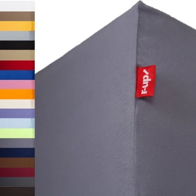 Abbildung von r up Spannbettlaken Beste 90x200 100x220 bis 35cm Höhe 230g/m², Baumwolle, Gummizug: fest eingenähtes dauerelastisches Rundumgummi, (1 Stück), 15cm Matratzenhöhe