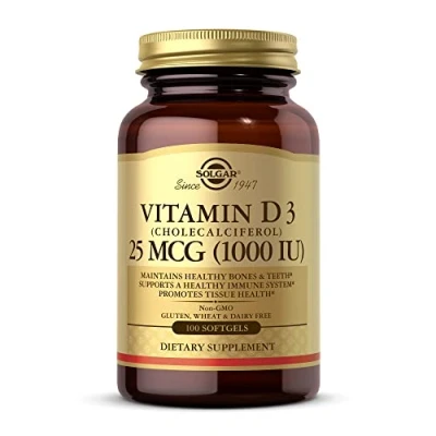 Abbildung von Solgar Vitamin D3 1000 IU (25µg) 100 st