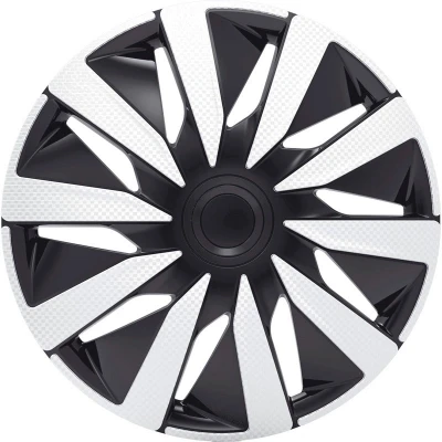 Abbildung von J TEC Lazio J16542 Radblenden 16Zoll schwarz/silber, carbon