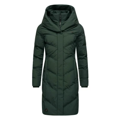 Abbildung von Ragwear Natalka Wintermantel, Damen, Größe: Medium, Dark green