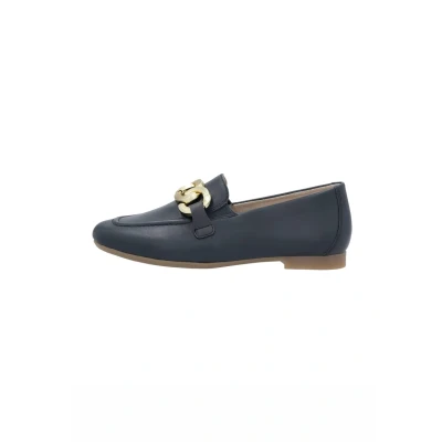 Abbildung von Remonte Loafer Slipper, Damen, Größe: 39, Blau Leder