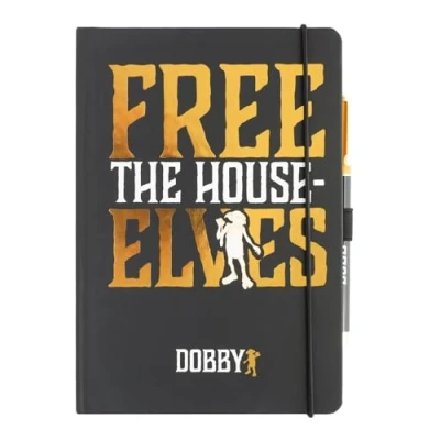 Abbildung von Grupo Erik Harry Potter Notizbuch A5 mit Stift Notizbücher A5, Notizblöcke Notizblock, gepunktetes Tagebuch, Notizbuch, Skizzenbuch Dobby, Geschenke,