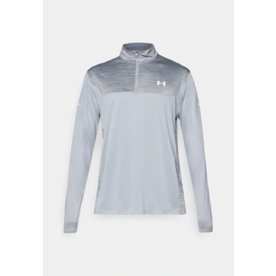 Abbildung von Under Armour TECH ZIP Langarmshirt, Herren, Größe: XL, Carbon heather