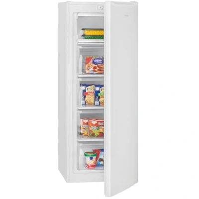 Abbildung von Bomann Gefrierschrank 143cm I 4 Sterne Gefrierfach Temperaturbereich: ≤ 18C Tiefkühlschrank leise 40dB wechselbarer Türanschlag gross 168L Freezer GS 7364 weiß