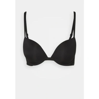 Abbildung von Calvin Klein Underwear Plunge Tshirt BH, Damen, Größe: 75D, Black