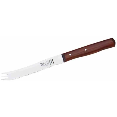 Abbildung von Windmühlenmesser Käsemesser &quot;Gabelspitz&quot;, (1 tlg.), rostfrei, Kirsche 111 mm, auch für Tomaten