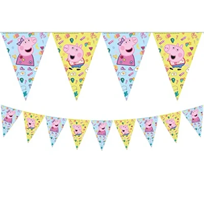 Abbildung von Flagge Linie Peppa Pig 2,3 Meter