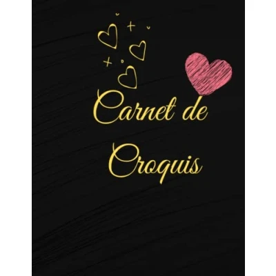 Abbildung von Carnet De croquis A4 100 pages: Dessin Format , Feuilles Blanches