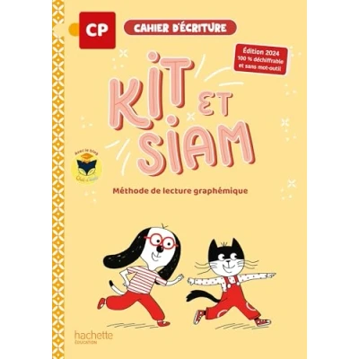 Abbildung von Kit et Siam Méthode de lecture CP Cahier d&#039;écriture Ed. 2024: graphémique