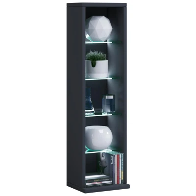 Abbildung von VCM Standregal Holz CD DVD Stand Aufbewahrung Deko Regal Rasato, 1 tlg.