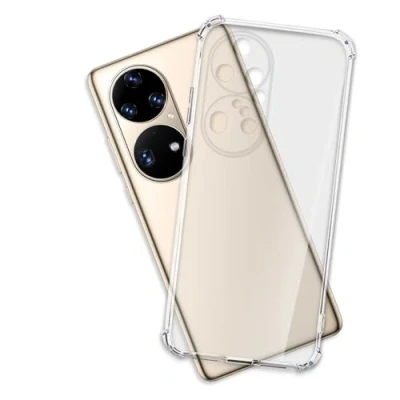 Abbildung von mtb more energy® Case Soft Armor kompatibel mit Huawei P50 Pro (6.6&#039;&#039;) verstärkte Ecken Kameraschutz 1,5mm TPU Schutz Hülle Cover Tasche Handyhülle