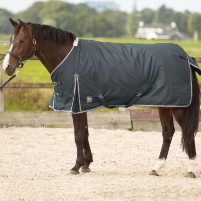 Abbildung von Harry&#039;s Horse Outdoordecke Thor 300 Dunkelblau Unterlänge: 185 cm &amp; Rückenlänge: 135