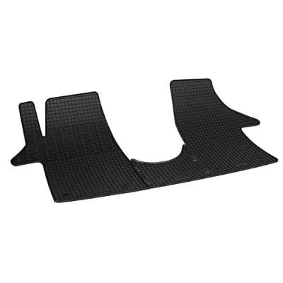 Abbildung von AZUGA Auto Fußmatten Gummi passend für VW T5/T6/T6.1 Caravelle/Multivan/Transport, T5,T6/T6.1 Transporter,Caravelle,Multivan