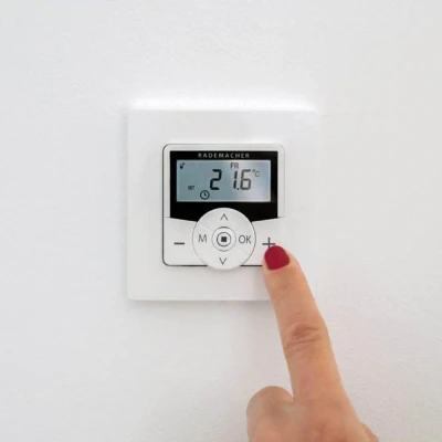 Abbildung von Rademacher DuoFern Raumthermostat 2, weiß