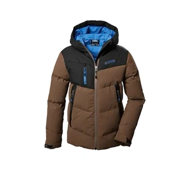 Abbildung von killtec Jungen Steppjacke/Winterjacke mit Kapuze KOW 376 BYS QLTD JCKT, braun, 116, 42212 000