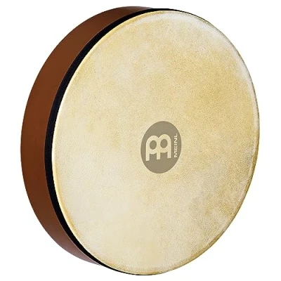 Abbildung von Meinl Percussion HD12AB Hand Drum mit Ziegenfell, 30,48 cm (12 Zoll) Durchmesser, african brown