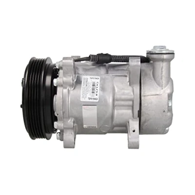 Abbildung von DELPHI TSP0159424 Kompressor Sanden SD6V12 PAG 46 mit Kompressoröl CITROËN: Berlingo / First I, PEUGEOT: 106 II Schrägheck