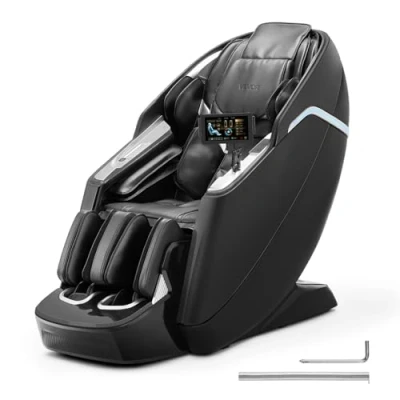Abbildung von VEVOR Massagesessel Ganzkörpermassagesessel mit SL Schiene 3D/4D Massage