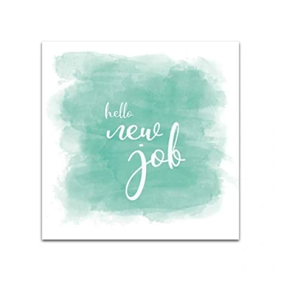 Abbildung von neue Job Karte, Glückwünsche neuer Job, Grußkarten, Hallo Jobkarten, Glückwunschkarten, Grußkarten für Jobs,