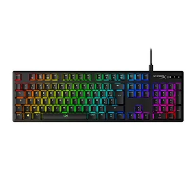 Abbildung von HyperX Alloy Origins RGB Mechanische Gaming Tastatur, rote Schalter (AZERTY)