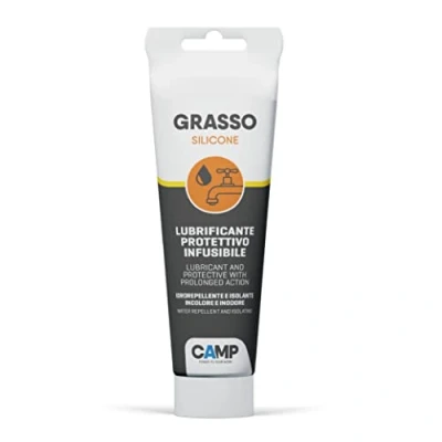 Abbildung von Camp SILICONE GREASE, Silikon Schmierfett, undurchführbar, schützend, transparent, inert, geruchlos und wasserabweisend, 150 ml