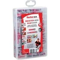 Abbildung von Fischer Schrauben und Dübel Set Meister Box DuoPower 150 Stück