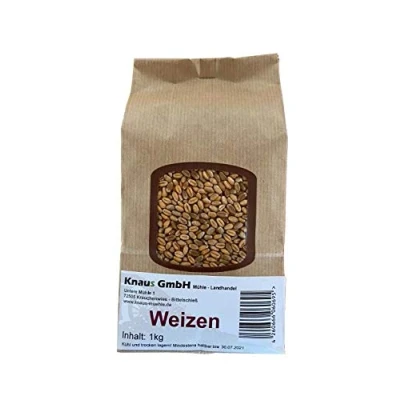 Abbildung von Weizen 1kg Weizenkörner ganzes Korn Getreide Kochen Backen