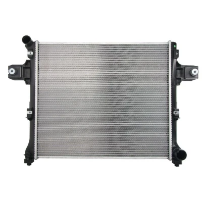 Abbildung von THERMOTEC D7Y015TT Kühler, Motorkühlung Aluminium 588 508 26 Kühlrippen gelötet JEEP: GRAND CHEROKEE 3
