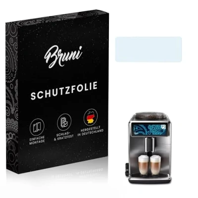 Abbildung von Bruni Schutzfolie kompatibel mit Philips Saeco Xelsis Suprema Folie, glasklare Displayschutzfolie (2X)