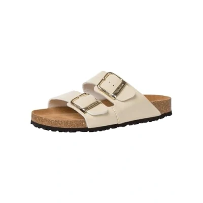 Abbildung von Tamaris Pantolette flach, Damen, Größe: 38, Nude patent Schuhe