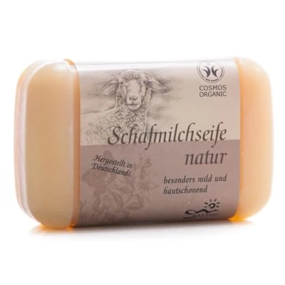 Abbildung von Saling Handseife Schafmilchseife Natur 100g