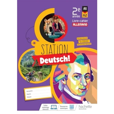 Abbildung von Station Deutsch! Allemand 2e année Livre cahier élève Ed. 2024