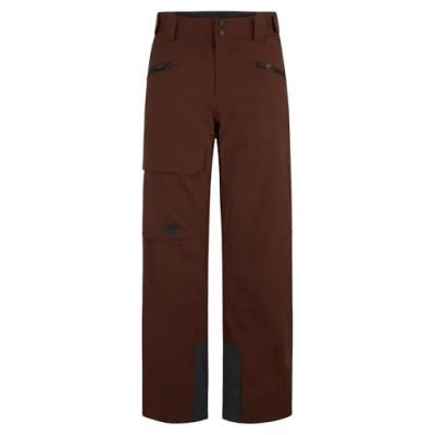 Abbildung von Ziener Herren RAPPOLD Ski Hose/Freeride PFC frei, Wolle, wattiert, Dark Brown, XL