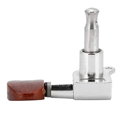 Abbildung von Akustikgitarren Mechaniken Stimmwirbel für 3R 3L Chrom(Silber)