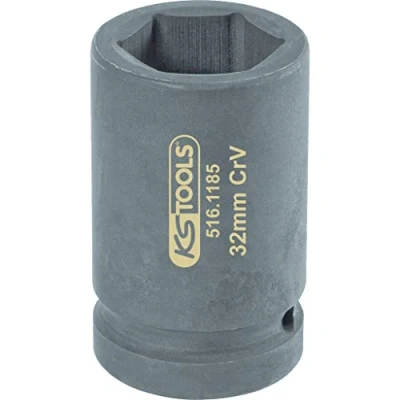 Abbildung von KS Tools 516.1185 1&quot; 6 Kant Stecknuss SW 32 mm
