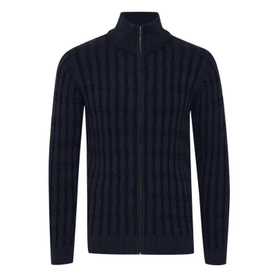 Abbildung von Indicode Jeans Paulomo Strickjacke, Herren, Größe: XL, Navy