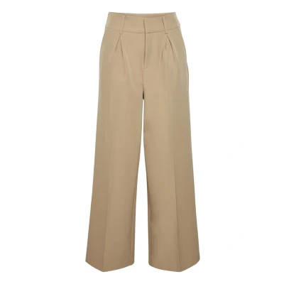Abbildung von ICHI Ihlexi PA5 Stoffhose, Damen, Größe: 36, Tannin
