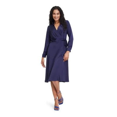 Abbildung von Vera Mont MIT Kragen Cocktailkleid/festliches Kleid, Damen, Größe: 40, Dunkelblau