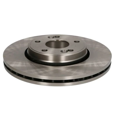 Abbildung von ABE Bremsscheibe DAIHATSU: CHARADE 4, Gran Move, Applause 1 Schrägheck Vorderachse 18mm 4 Belüftet Grauguss mit Schrauben C36009ABE 09674810
