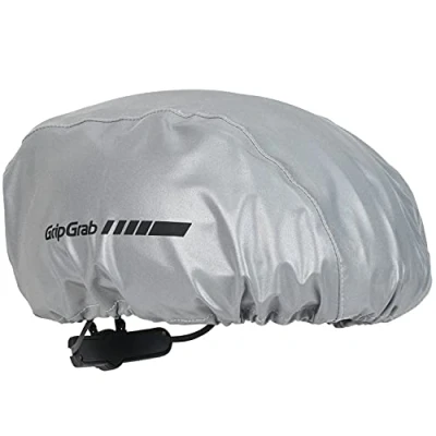 Abbildung von GripGrab Wasserdichter Fahrradhelm Regenschutz Helmüberzug Winddichte Reflektierende Haube Fahrrad Rain Cover Helmbezug