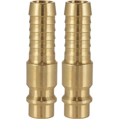 Abbildung von Poppstar 2x Druckluft Stecknippel NW 7,2 mit Schlauch Tülle Ø 10mm für Anschluss