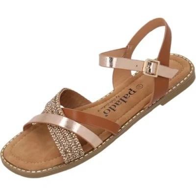 Abbildung von Palado by Sila Sahin Ialis Riemensandalette, Damen, Größe: 37, Cognac Schuhe