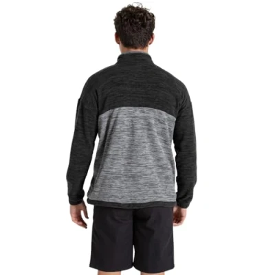 Abbildung von Craghoppers Herren Esk Fleecejacke Mit Halbem Reißverschluss Pullover, Cloud Grey, M EU
