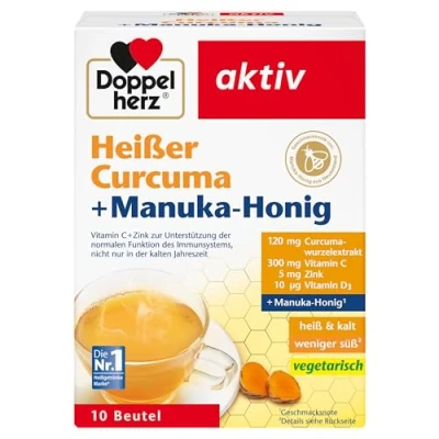 Abbildung von Doppelherz Heißer Curcuma+manuka honig G 10 St