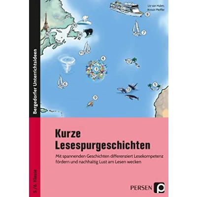 Abbildung von Kurze Lesespurgeschichten 5./6. Klasse Deutsch: Mit spannenden Geschichten differenziert Lesekompe tenz fördern und nachhaltig Lust am Lesen wecken