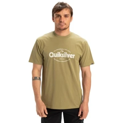 Abbildung von Quiksilver Shape ALL DAY Tshirt print, Herren, Größe: Large, Tmz