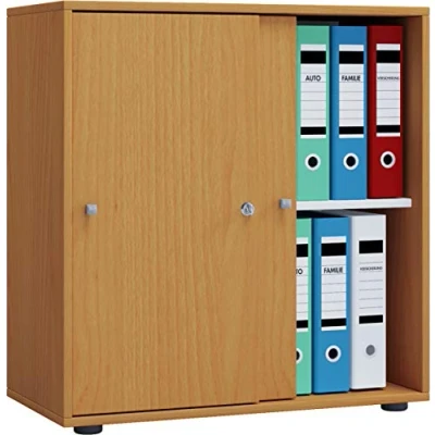Abbildung von VCM Aktenschrank Büroschrank Schiebetüren Lona 2fach (1 St)